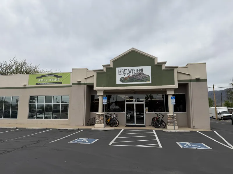 Great Western Cyclery & E-Bikes Store front