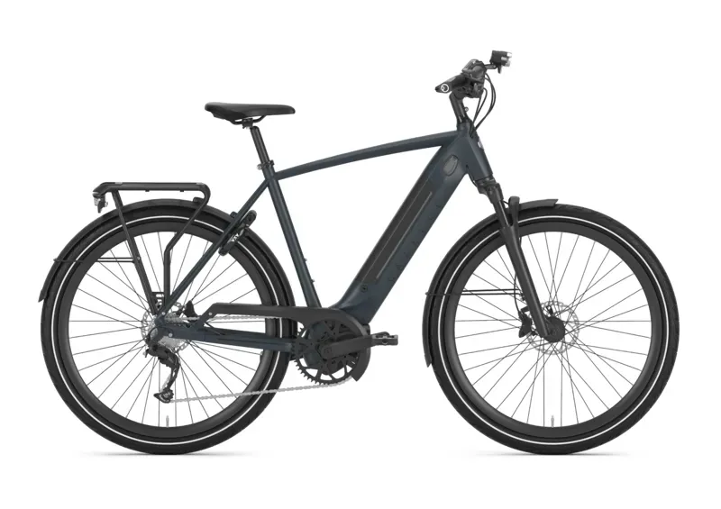 Gazelle Ultimate T10+ High-Step E-Road Bike In Orion Blue