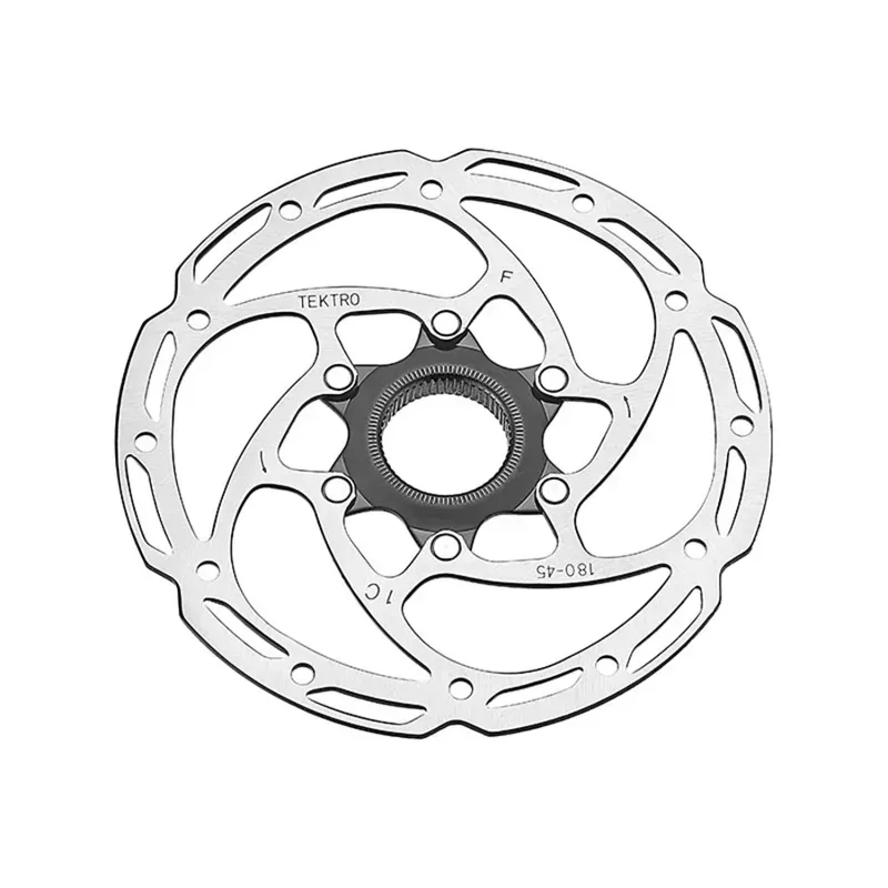 Tektro TR-45 180mm Stainless Steel CL Disk Brake Rotor in Silver