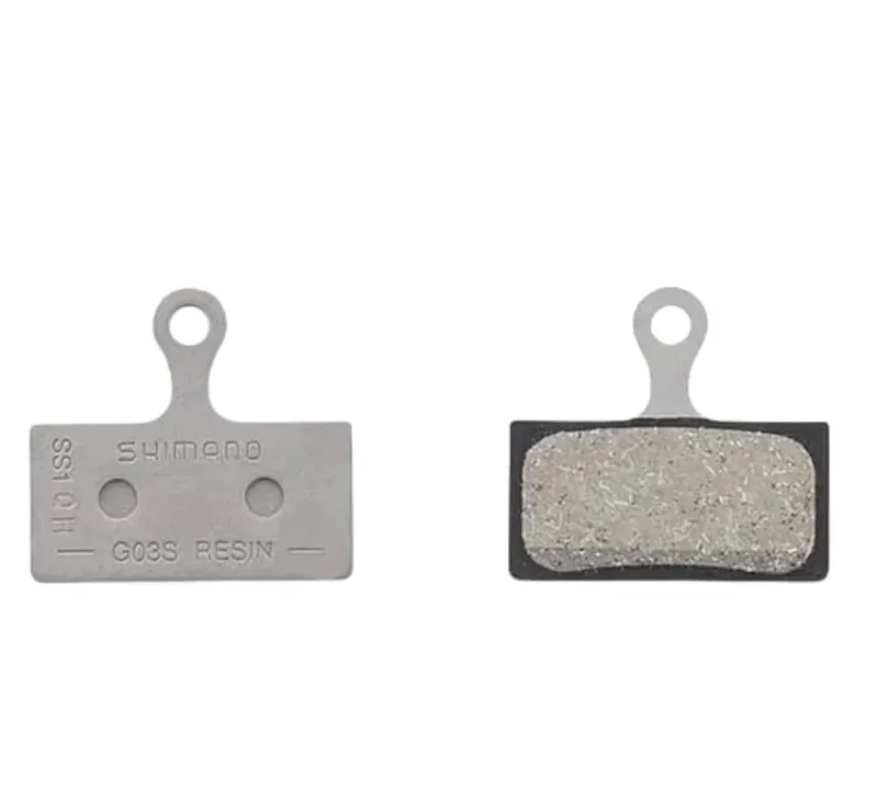 Shimano G05S-RX Resin and Steel Disk Pad and Spring in Black