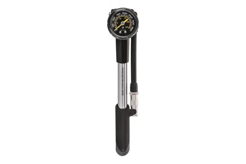 Topeak Pocketshock DXG XL Pump - Silver/ Black