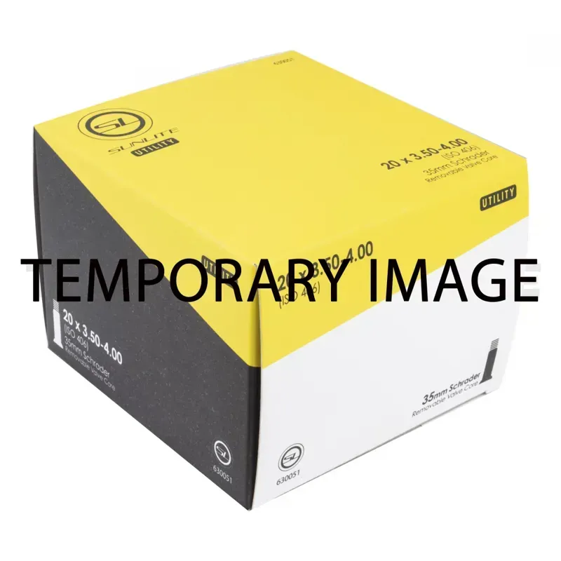 Sunlite Utili-T Inner Tube - 20x3.50-4.00-inch SV35 FFW 106mm 50-box