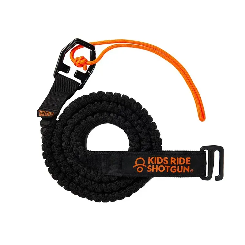 Kids Ride Shotgun Quick Fit MTB Tow Rope in Orange