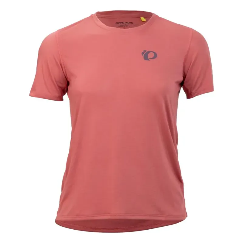 Pearl Izumi Women's Canyon Short Sleeve Jersey in Rosewood