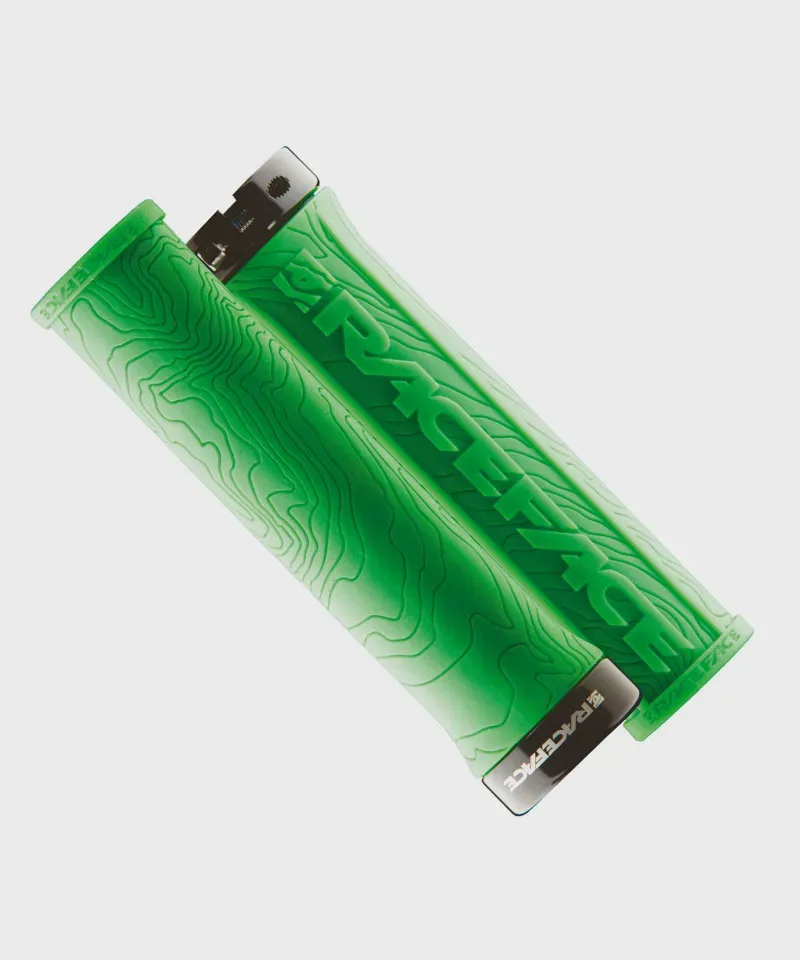 Race Face Half Nelson Lock On Grips in Green