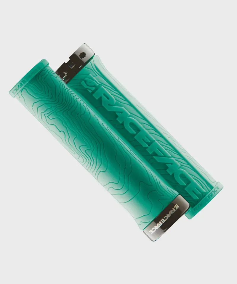 Race Face Half Nelson Lock On Grips in Green