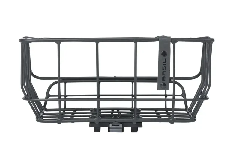 Basil Portland MIK Rear Basket 25L in Matte Black-2