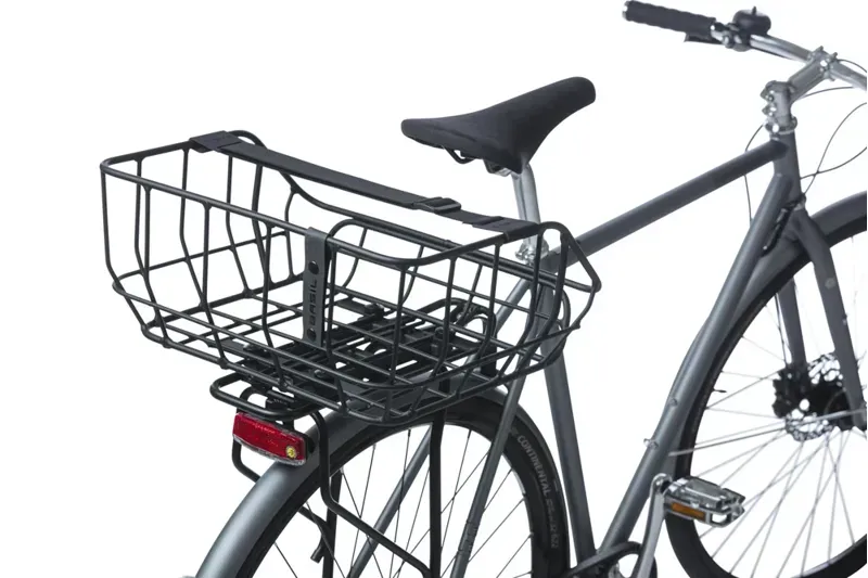 Basil Portland MIK Rear Basket 25L in Matte Black-6