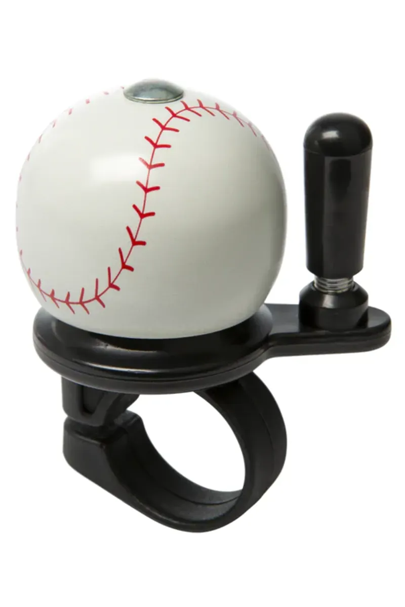Dimension Baseball Mini Bell in White