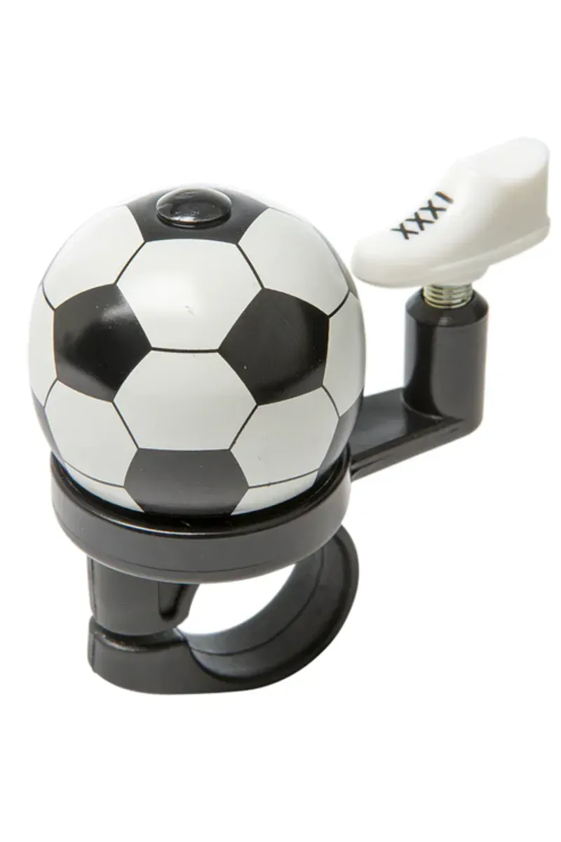 Dimension Mini Soccer Ball Bell w/Shoe in White/Black