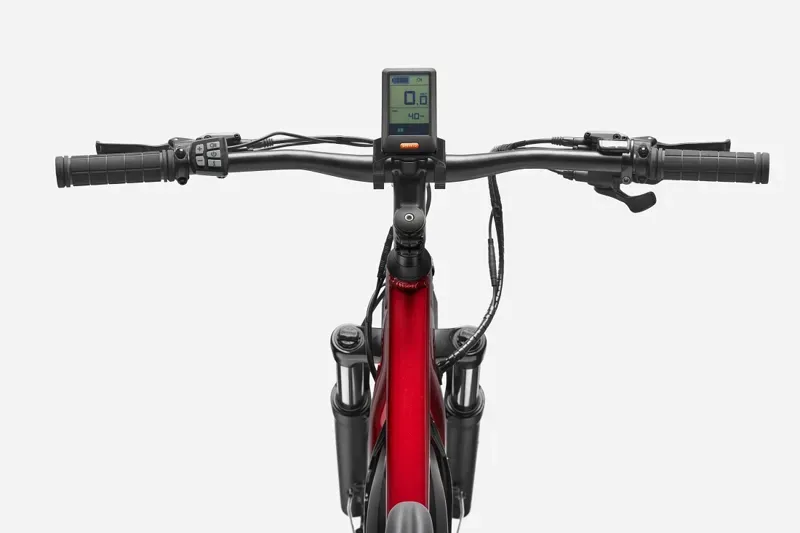 Cannondale Adventure Neo Allroad Speed eBike in Fire Red-1