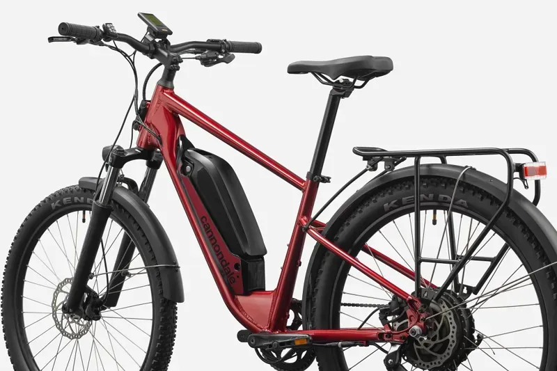 Cannondale Adventure Neo Allroad Speed eBike in Fire Red-4