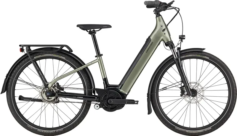 Cannondale Mavaro Neo 2 Low Stepthru eHybrid Bike in Mantis