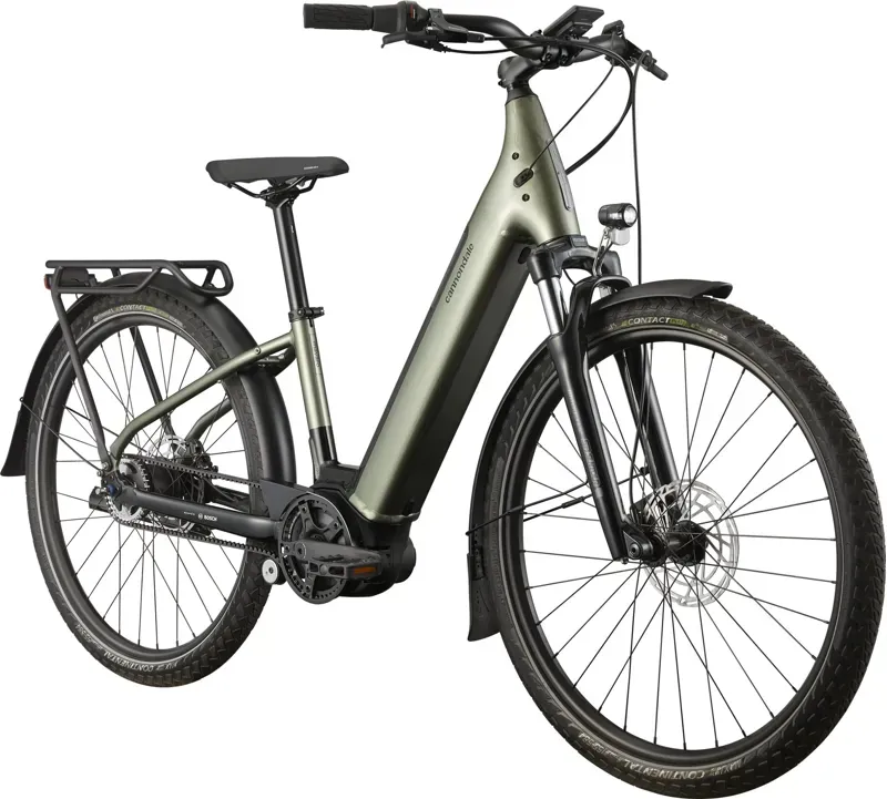 Cannondale Mavaro Neo 2 Low Stepthru eHybrid Bike in Mantis-1