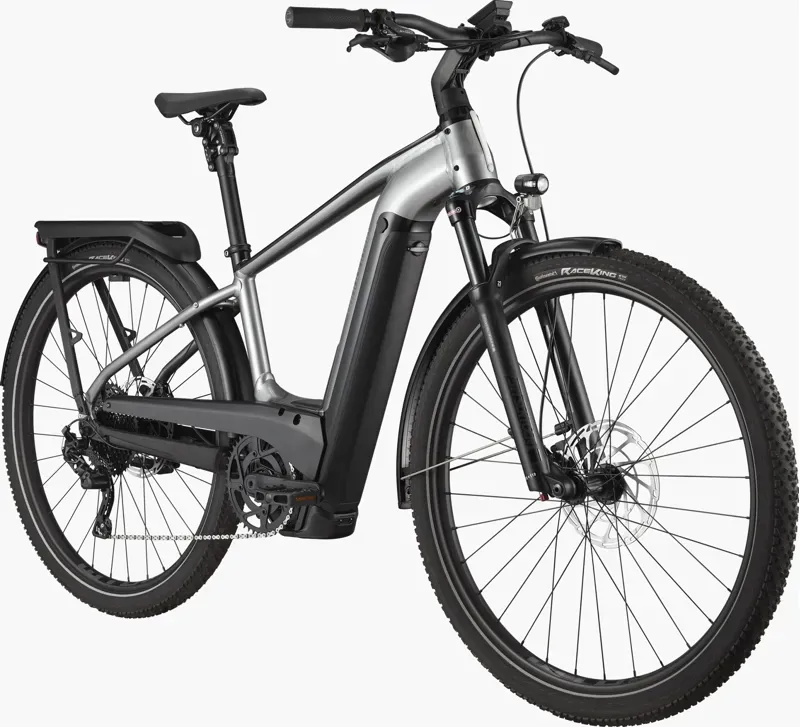 Cannondale Tesoro Neo X 1 E-Road Bike in Gray-1