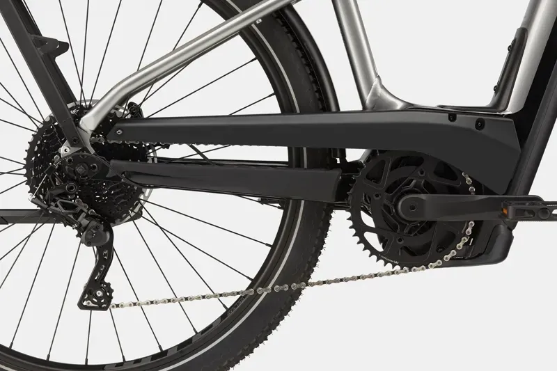 Cannondale Tesoro Neo X 1 E-Road Bike in Gray-6