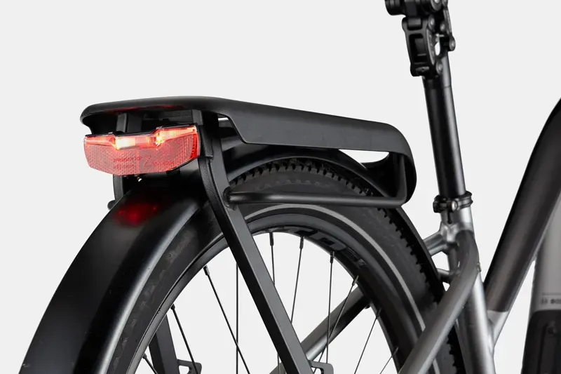 Cannondale Tesoro Neo X 1 StepThru E-Touring Bike in Gray-8