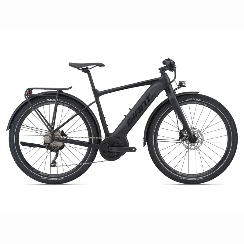Giant FastRoad E+ EX Electric Fitness Bike in Black