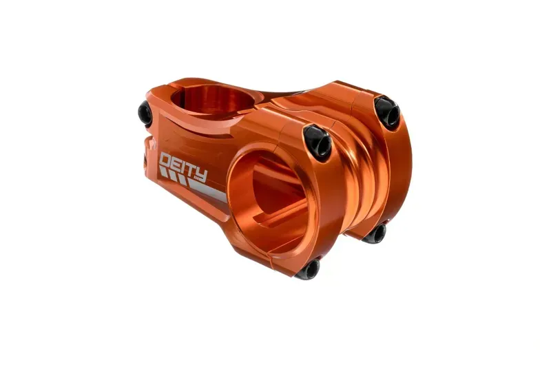 Deity Components Copperhead 35/35mm Cl. +/-0-deg Al. Stem in Orange