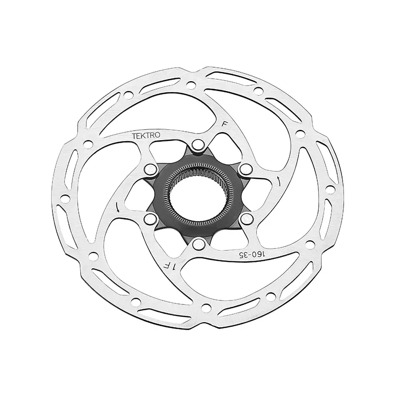 Tektro TR-35 160mm Stainless Steel Disk Brake Rotor in Silver