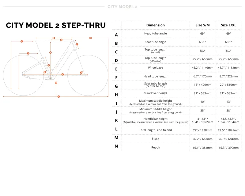 Denago City Model 2 Step-thru eBike S/M - Black-1