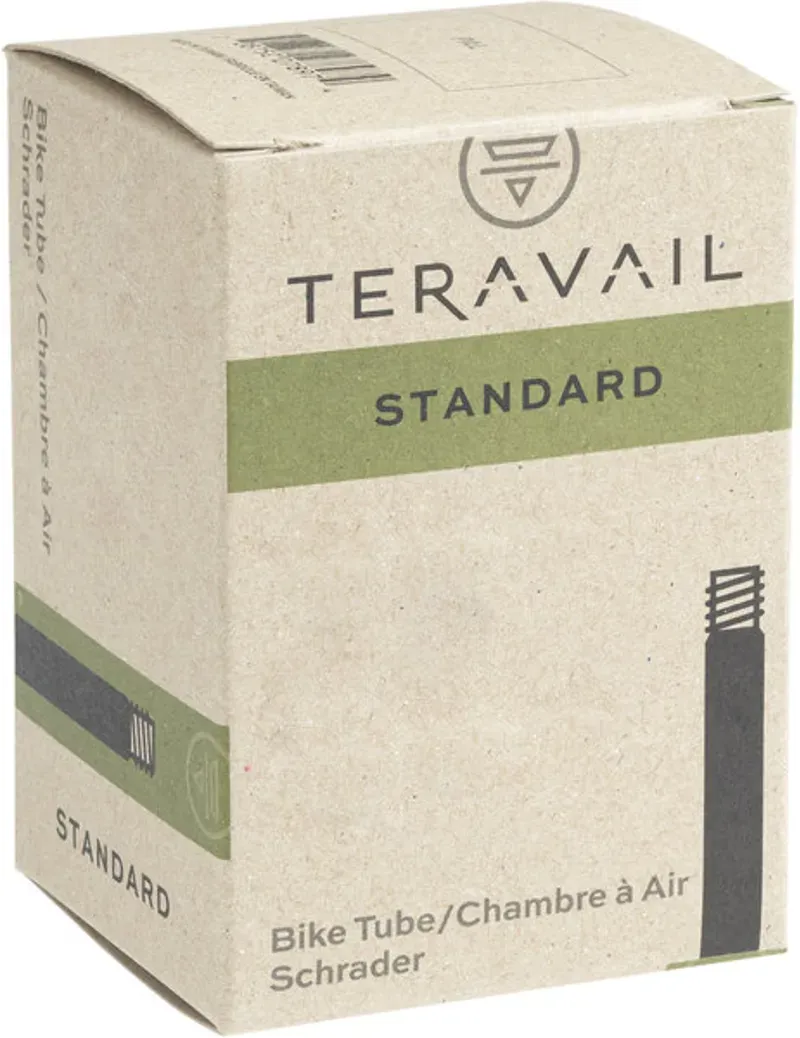Teravail Standard Schrader Valve Inner Tube - 20x1.5-2.25-inch 35mm