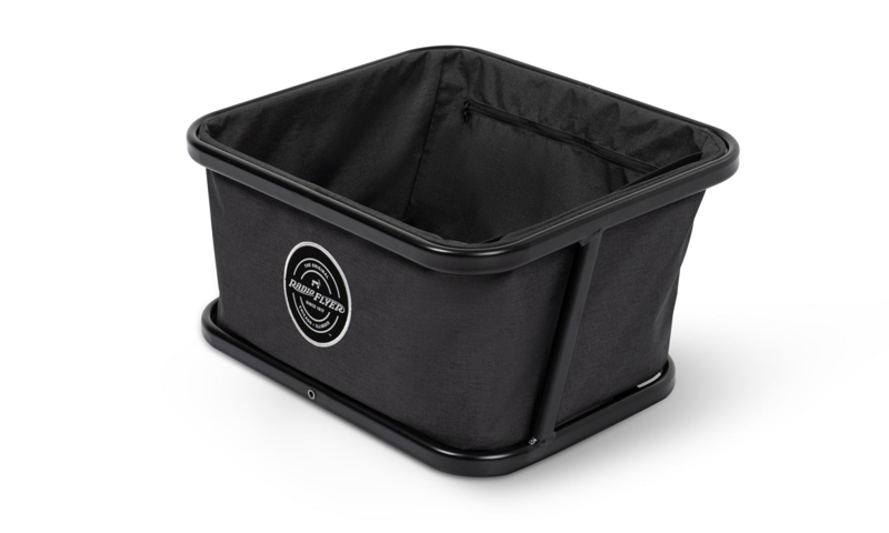 Radio Flyer XL Front Goodie Basket in Black