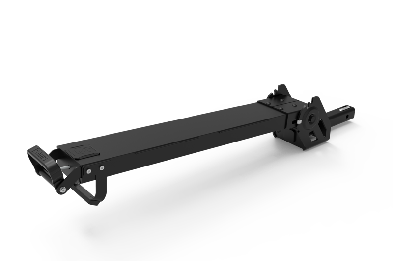 Saris MHS 4620 3+1 2-inch Base Only Car Rack in Black-1