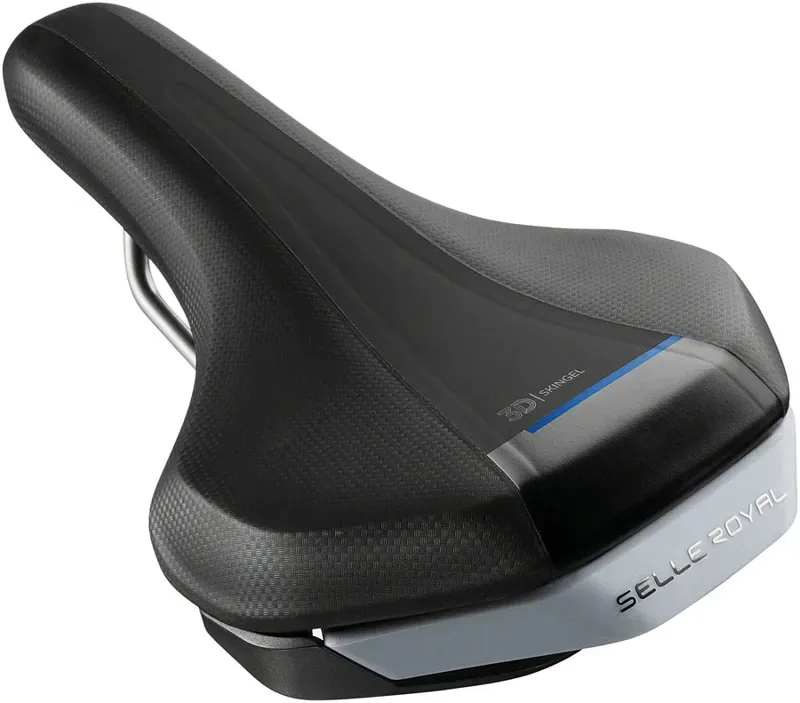 Selle Royal E-Zone Saddle in Steel Black-1