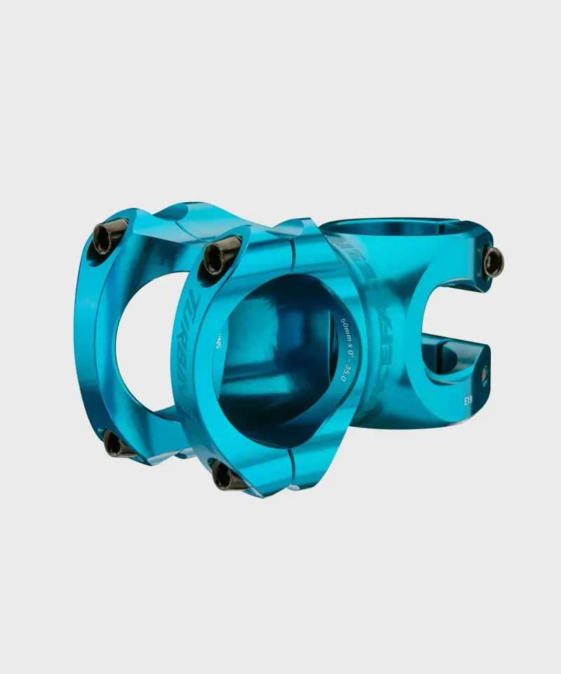 RaceFace Turbine R 35 Stem - 50mm 35mm Clamp +/-0 1 1/8 Blue