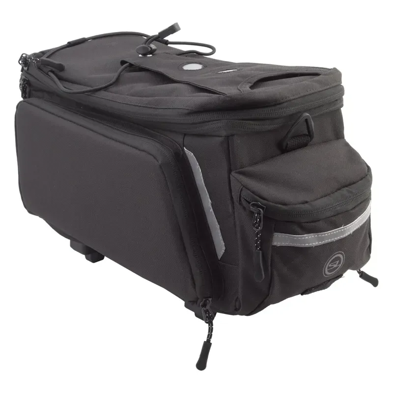 Sunlite RackPack Medium w/Pannier MIK Bag in Black-1