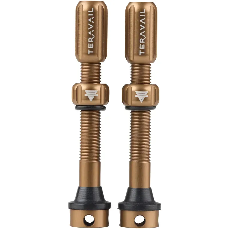 Teravail Tubeless Valves 48mm in Copper