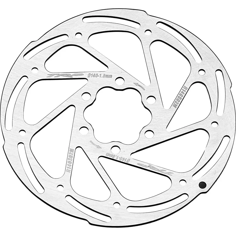 TRP R2 6-bolt 1-piece 1.8/140mm Thick Rotor in Silver