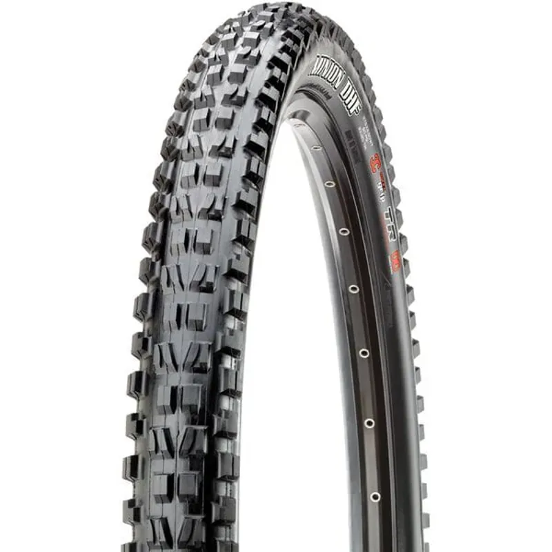 Maxxis Minion DHF Tire - 29 X 2.5 Tubeless Folding Black 3C Maxx Grip DD Wide Trail Black 29 x 2.50