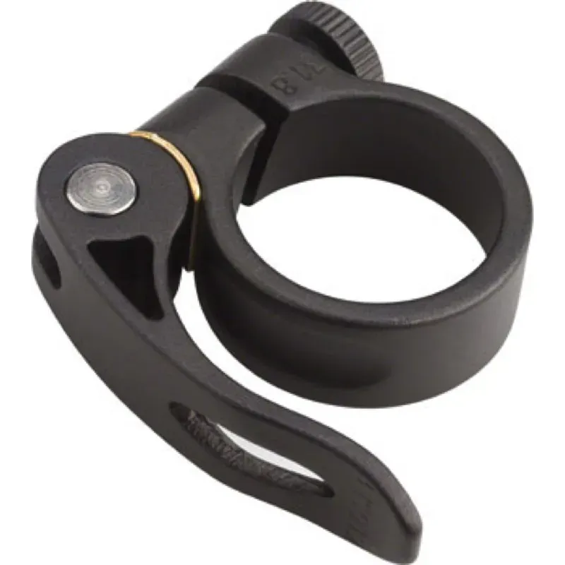 Zoom Alloy Quick Release 31.8mm Seatpost Clamp in Black
