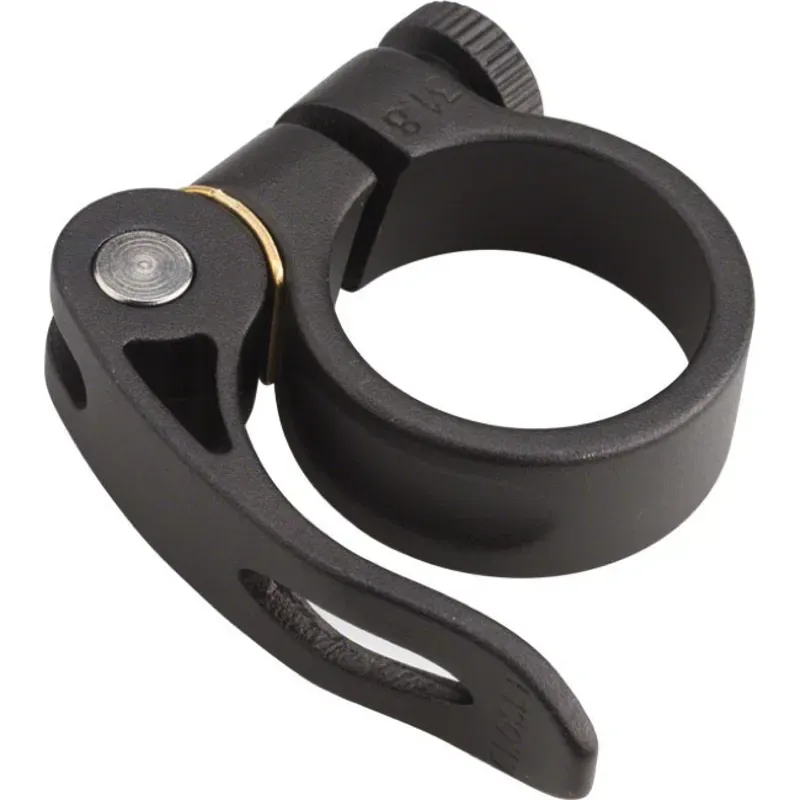 Zoom Alloy Quick Release 31.8mm Seatpost Clamp in Black-1